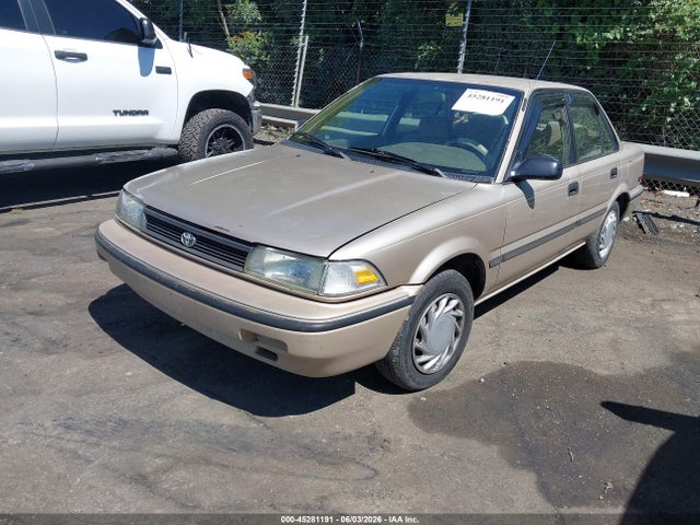 45281191 :رقم المزاد ، 1NXAE94A6MZ240595 vin ، 1991 Toyota Corolla Dlx مزاد بيع