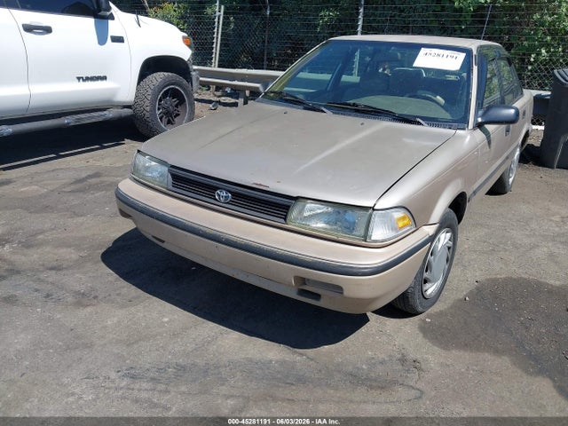 45281191 :رقم المزاد ، 1NXAE94A6MZ240595 vin ، 1991 Toyota Corolla Dlx مزاد بيع