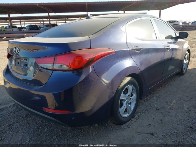 Aukcja sprzedaży 2014 Hyundai Elantra Se, vin: 5NPDH4AE3EH539413, numer aukcji: 45281244