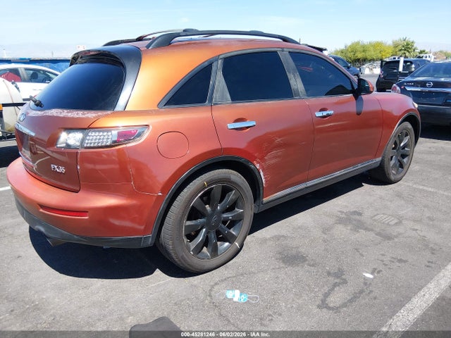 Aukcja sprzedaży 2006 Infiniti Fx35, vin: JNRAS08U86X102104, numer aukcji: 45281246