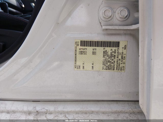 Aukcja sprzedaży 2012 Nissan Maxima 3.5 S, vin: 1N4AA5AP6CC801079, numer aukcji: 45281251