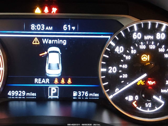 1N4BL4DV4RN370645 Nissan Altima Sv Fwd