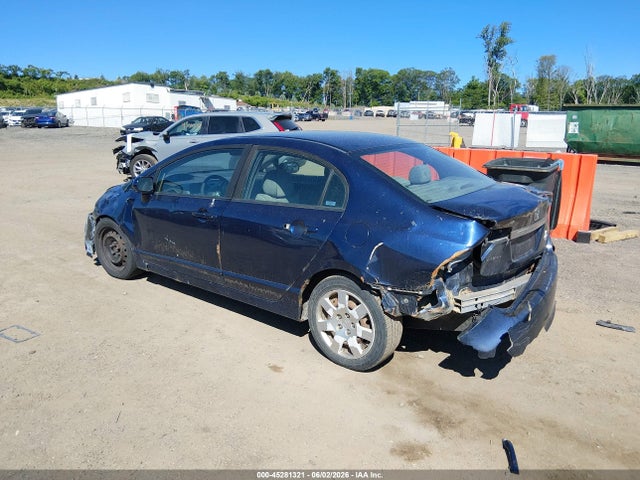 45281321 :رقم المزاد ، 19XFA15579E027492 vin ، 2009 Honda Civic Lx مزاد بيع