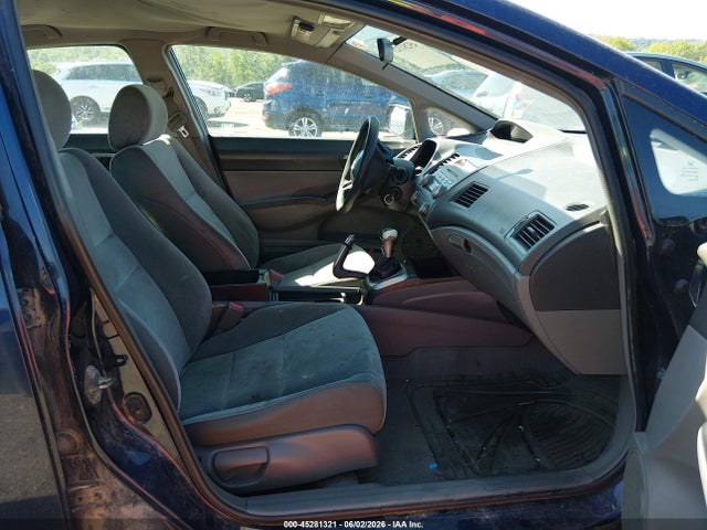 45281321 :رقم المزاد ، 19XFA15579E027492 vin ، 2009 Honda Civic Lx مزاد بيع