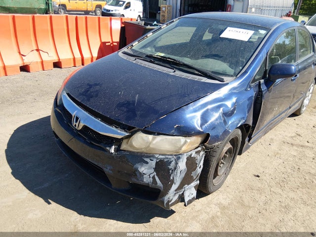45281321 :رقم المزاد ، 19XFA15579E027492 vin ، 2009 Honda Civic Lx مزاد بيع
