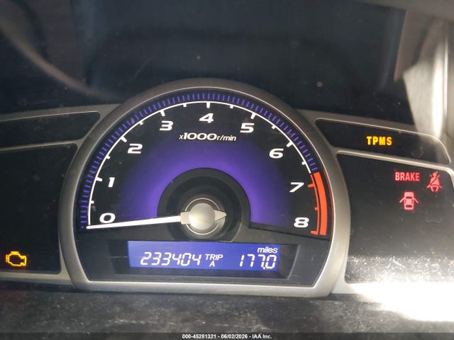 45281321 :رقم المزاد ، 19XFA15579E027492 vin ، 2009 Honda Civic Lx مزاد بيع