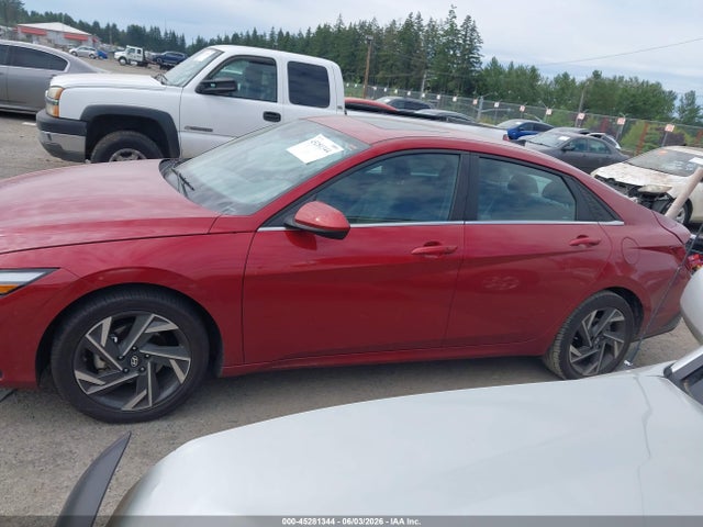 2025 Hyundai Elantra Sel Convenience მანქანა იყიდება აუქციონზე, vin: KMHLS4DG2SU966394, აუქციონის ნომერი: 45281344