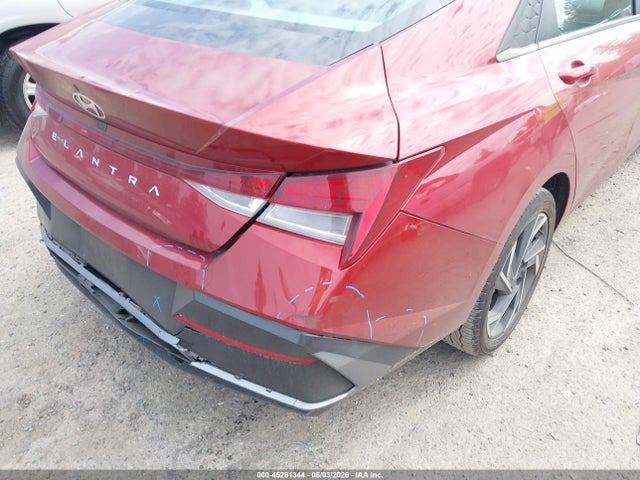 2025 Hyundai Elantra Sel Convenience მანქანა იყიდება აუქციონზე, vin: KMHLS4DG2SU966394, აუქციონის ნომერი: 45281344