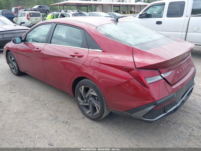 2025 Hyundai Elantra Sel Convenience მანქანა იყიდება აუქციონზე, vin: KMHLS4DG2SU966394, აუქციონის ნომერი: 45281344