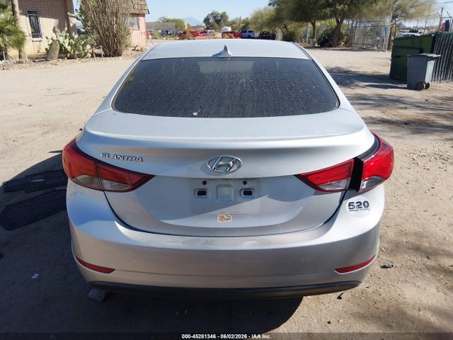 Aukcja sprzedaży 2015 Hyundai Elantra Se, vin: 5NPDH4AE4FH628506, numer aukcji: 45281346