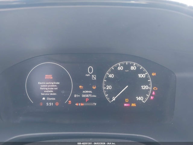 2023 Honda Cr-v Ex მანქანა იყიდება აუქციონზე, vin: 7FARS4H42PE004664, აუქციონის ნომერი: 45281351