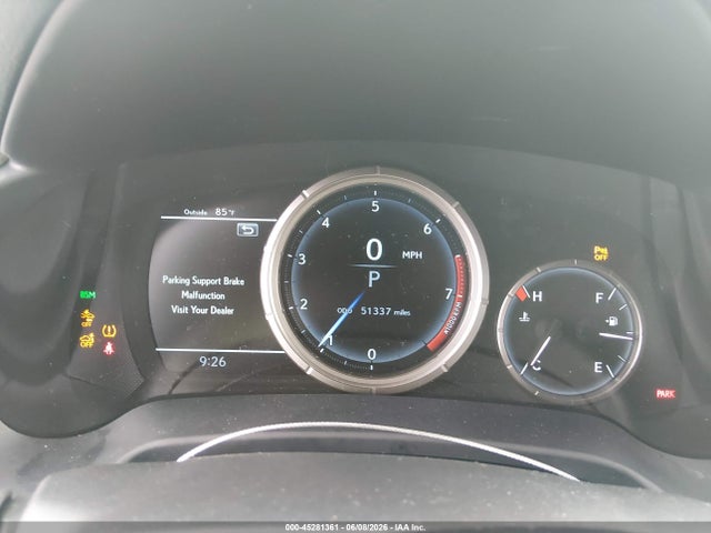 45281361 :رقم المزاد ، 2T2YZMDA4NC343454 vin ، 2022 Lexus Rx 350 F Sport Handling مزاد بيع