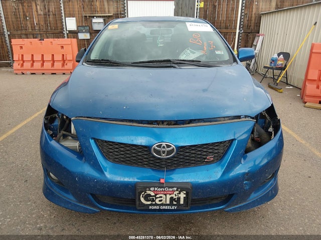 2010 Toyota Corolla S მანქანა იყიდება აუქციონზე, vin: 2T1BU4EE5AC429506, აუქციონის ნომერი: 45281370