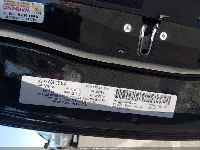 Dodge Charger Sxt Plus Rwd 2018 2C3CDXHG5JH323344 Image 9