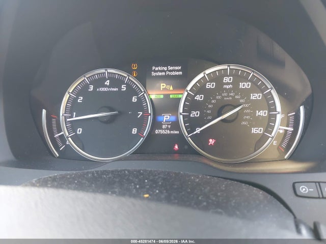 45281474 :رقم المزاد ، 5J8YD3H5XLL012170 vin ، 2020 Acura Mdx Technology Package مزاد بيع