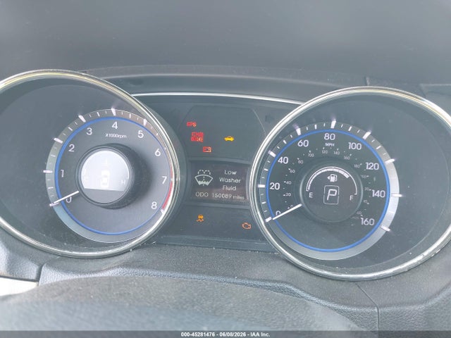 2012 Hyundai Sonata Gls მანქანა იყიდება აუქციონზე, vin: 5NPEB4AC9CH456120, აუქციონის ნომერი: 45281476