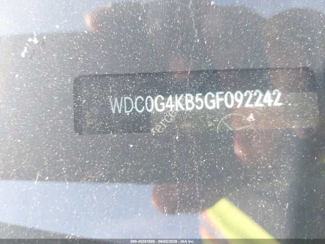 Продажа на аукционе авто 2016 Mercedes-benz Glc 300 4matic, vin: WDC0G4KB5GF092242, номер лота: 45281508