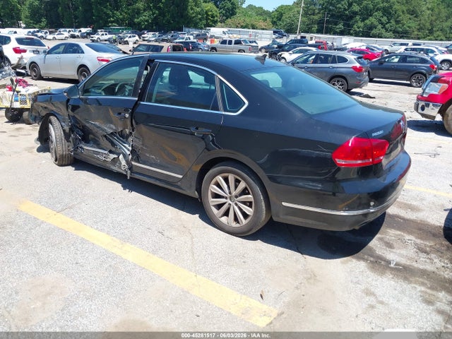 45281517 :رقم المزاد ، 1VWCH7A36CC073039 vin ، 2012 Volkswagen Passat 2.5l Sel مزاد بيع