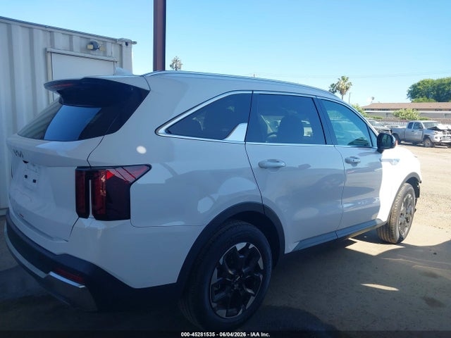 2025 Kia Sorento S მანქანა იყიდება აუქციონზე, vin: 5XYRL4JC6SG353743, აუქციონის ნომერი: 45281535