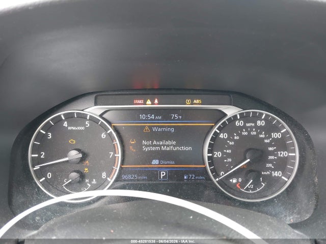 1N4BL4DV4MN411638 Nissan Altima Sv Fwd