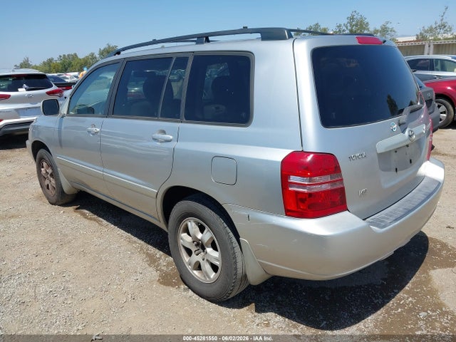 Продаж на аукціоні авто 2001 Toyota Highlander V6, vin: JTEGF21A710002518, номер лоту: 45281550