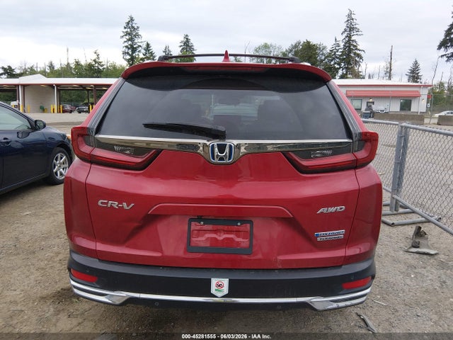 Aukcja sprzedaży 2021 Honda Cr-v Hybrid Touring, vin: 7FART6H93ME025233, numer aukcji: 45281555