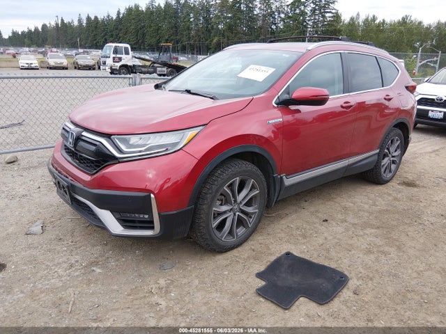 Aukcja sprzedaży 2021 Honda Cr-v Hybrid Touring, vin: 7FART6H93ME025233, numer aukcji: 45281555