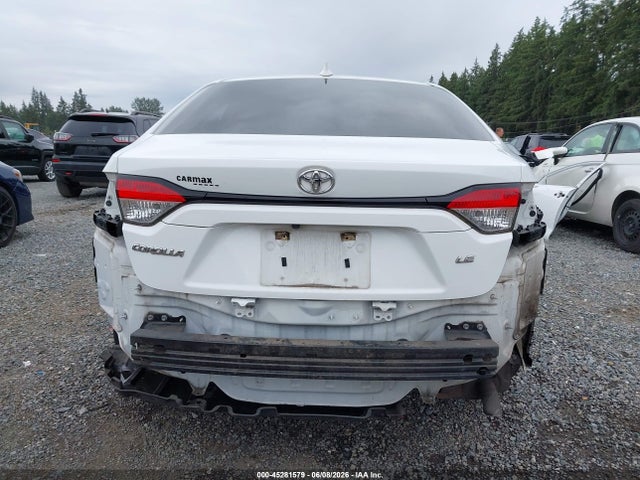 45281579 :رقم المزاد ، 5YFEPRAE1LP142416 vin ، 2020 Toyota Corolla Le مزاد بيع