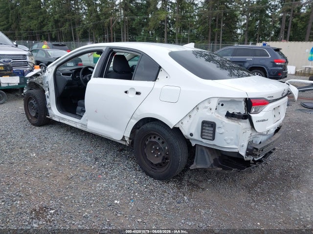 45281579 :رقم المزاد ، 5YFEPRAE1LP142416 vin ، 2020 Toyota Corolla Le مزاد بيع