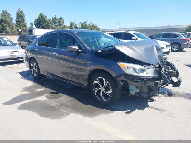 Honda ACCORD LX 2017 1HGCR2F39HA222124 главное изображение