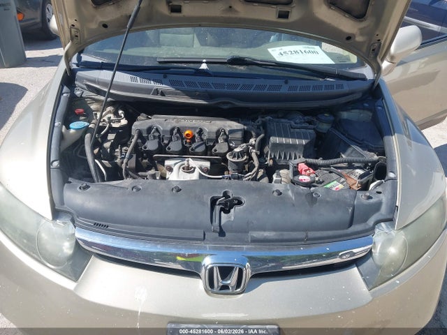 2008 Honda Civic Ex მანქანა იყიდება აუქციონზე, vin: 1HGFA16848L108921, აუქციონის ნომერი: 45281600