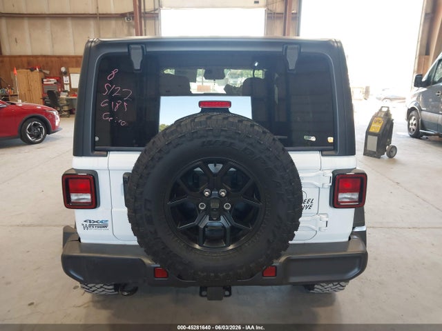 Auction sale of the 2025 Jeep Wrangler 4xe Willys 4xe, vin: 1C4RJXN63SW606418, lot number: 45281640