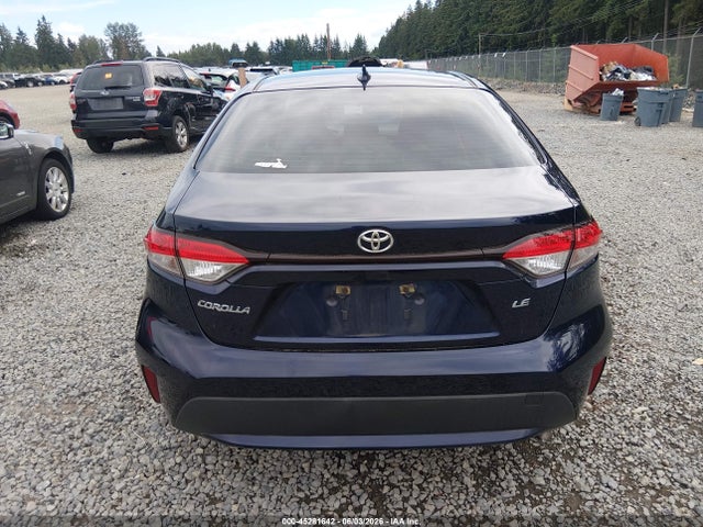 45281642 :رقم المزاد ، JTDEPRAE3LJ062233 vin ، 2020 Toyota Corolla Le مزاد بيع