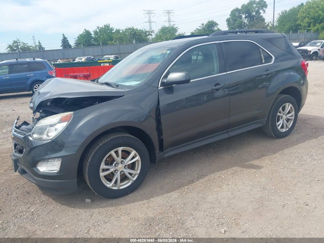 45281648 :رقم المزاد ، 2GNFLFE33H6259373 vin ، 2017 Chevrolet Equinox Lt مزاد بيع