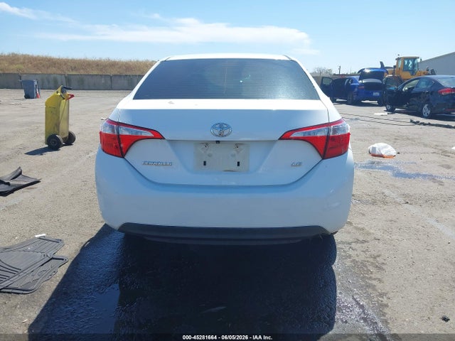 5YFBURHE5GP467450 Toyota COROLLA LE