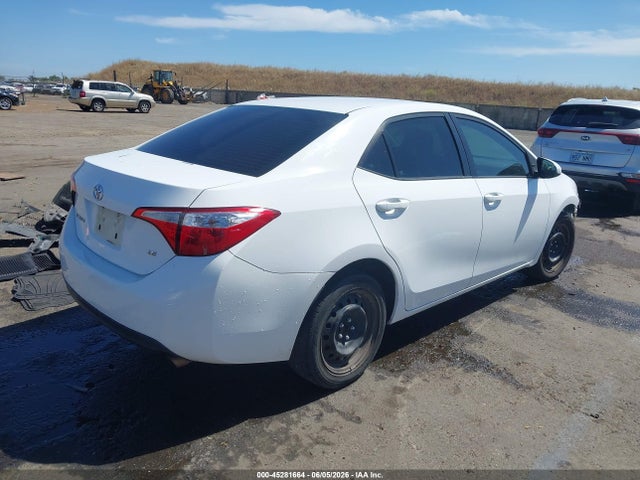 5YFBURHE5GP467450 Toyota COROLLA LE