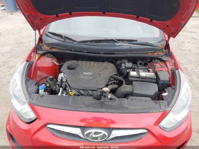 2014 Hyundai Accent Gls მანქანა იყიდება აუქციონზე, vin: KMHCT4AE8EU743846, აუქციონის ნომერი: 45281708