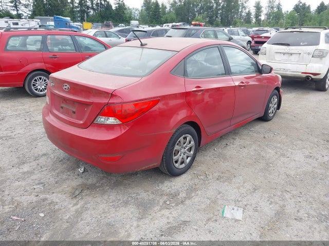 2014 Hyundai Accent Gls მანქანა იყიდება აუქციონზე, vin: KMHCT4AE8EU743846, აუქციონის ნომერი: 45281708