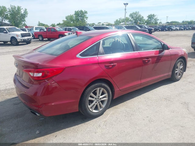 45281711 :رقم المزاد ، 5NPE24AF4GH351534 vin ، 2016 Hyundai Sonata Se مزاد بيع
