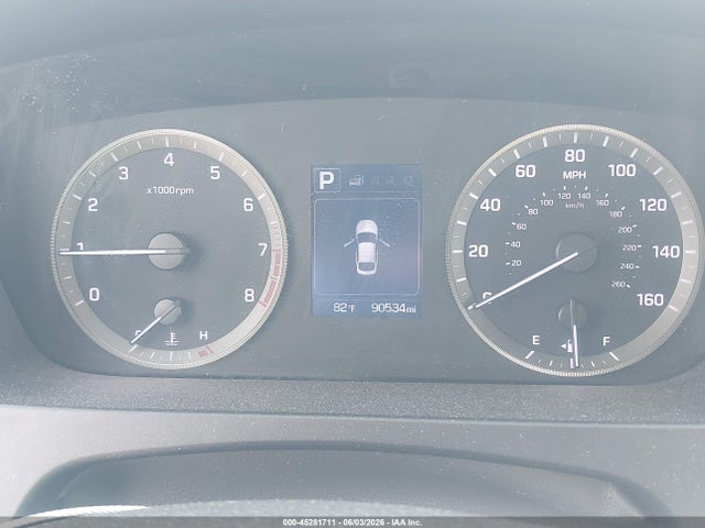 45281711 :رقم المزاد ، 5NPE24AF4GH351534 vin ، 2016 Hyundai Sonata Se مزاد بيع