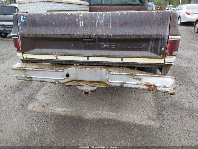 Aukcja sprzedaży 1978 Chevrolet K10, vin: CKL248Z202707, numer aukcji: 45281727