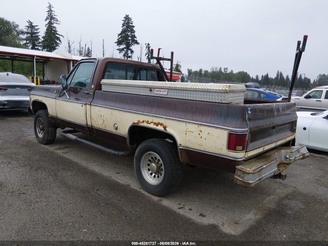 Aukcja sprzedaży 1978 Chevrolet K10, vin: CKL248Z202707, numer aukcji: 45281727