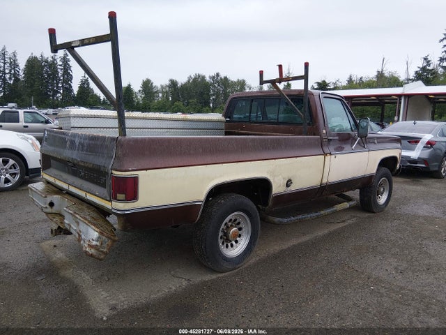 Aukcja sprzedaży 1978 Chevrolet K10, vin: CKL248Z202707, numer aukcji: 45281727