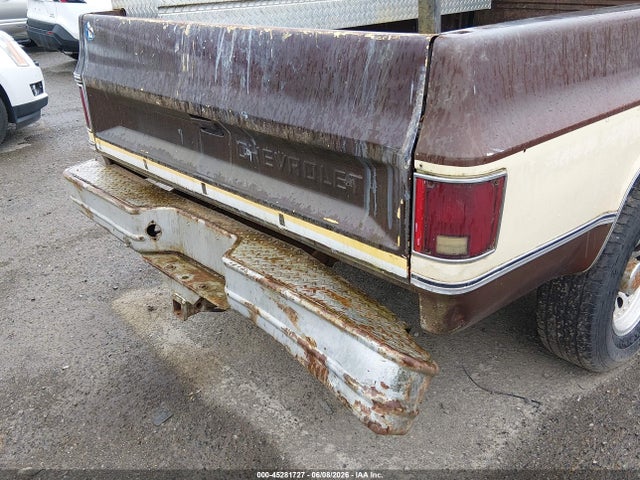 Aukcja sprzedaży 1978 Chevrolet K10, vin: CKL248Z202707, numer aukcji: 45281727