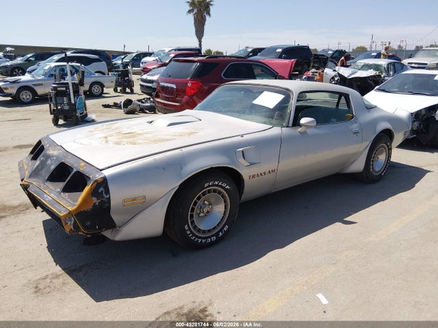 1981 Pontiac Firebird Trans Am მანქანა იყიდება აუქციონზე, vin: 1G2AW87W1BL109925, აუქციონის ნომერი: 45281744