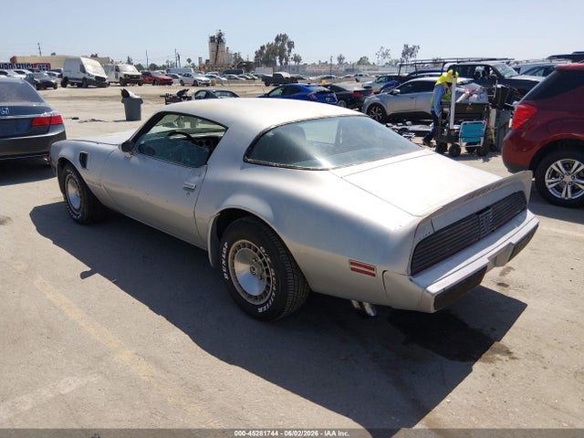 1981 Pontiac Firebird Trans Am მანქანა იყიდება აუქციონზე, vin: 1G2AW87W1BL109925, აუქციონის ნომერი: 45281744