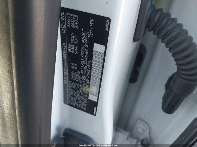 45281771 :رقم المزاد ، YV4940DZ1B2181344 vin ، 2011 Volvo Xc60 3.2 مزاد بيع