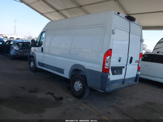 45281776 :رقم المزاد ، 3C6TRVBG9JE146567 vin ، 2018 Ram Promaster 1500 High Roof 136 Wb مزاد بيع