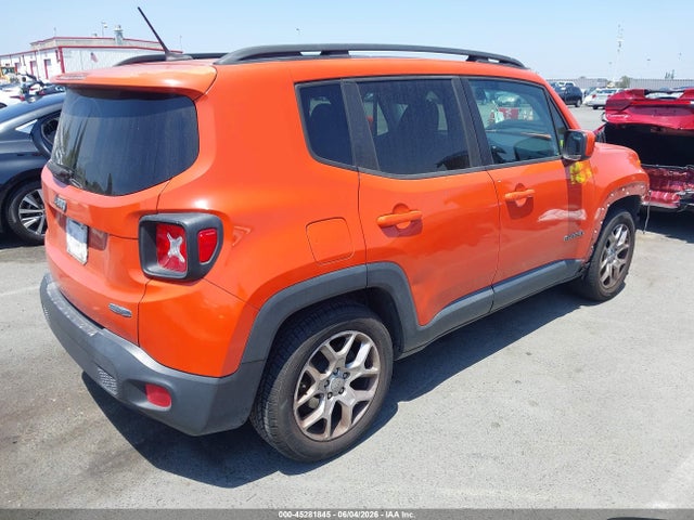 45281845 :رقم المزاد ، ZACCJABT9GPC60375 vin ، 2016 Jeep Renegade Latitude مزاد بيع