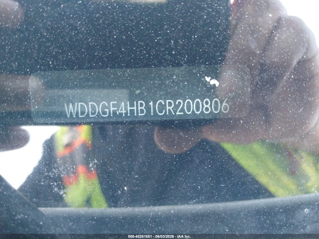 2012 Mercedes-benz C 250 Sport მანქანა იყიდება აუქციონზე, vin: WDDGF4HB1CR200806, აუქციონის ნომერი: 45281851